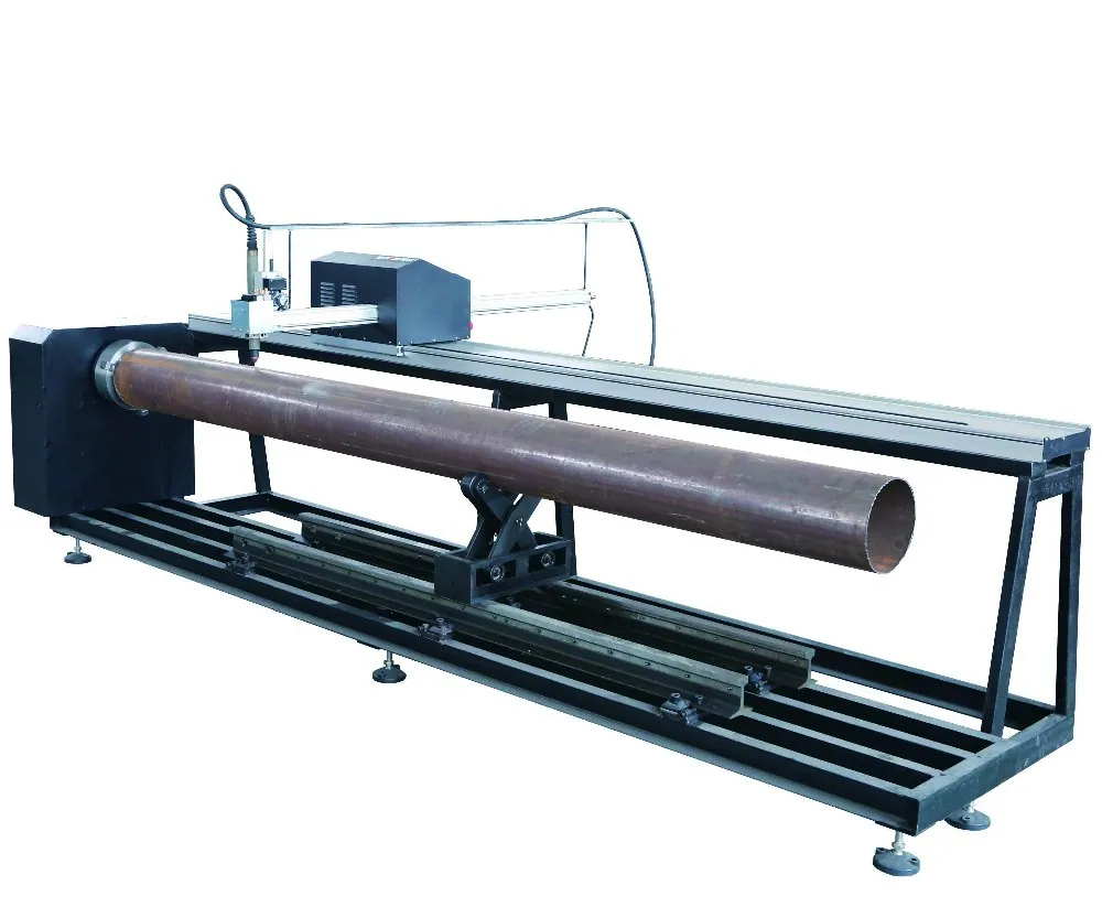 Bevelling cnc plasma falme cut iron pipe and plate cutting machines