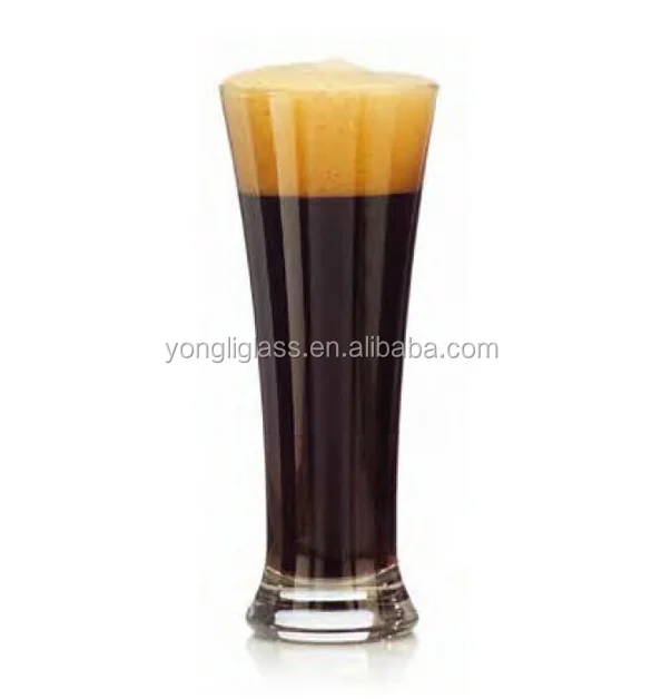 Hot selling Custom fancy beer glass, glass beer mug, beer glass with stem /logo