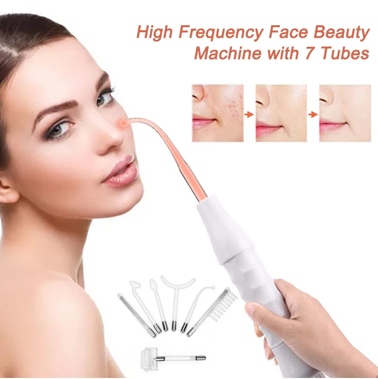 Tuying 7 Tubes Beauty & Personal Care SC640 High Frequency Beauty Instrument Facial Machines