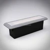 W-003861+B aluminum stair square 5W led recessed step light ip65 outdoor wall lamp