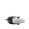 Steel Swivel Threaded Stem Roller Casters Wheels 3 inch PP Rigid Wheels for Cleaning Equipment