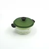 2.5 L transparent clear ocen safe cookware/cooking pot for steaming food