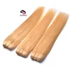 wholesale cheap 6a grade 100% human hair virgin hair weaving, cheap human hair weaving #24 Golden Blonde