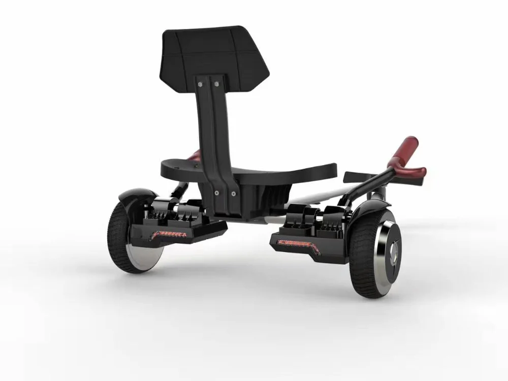Selfbalancing 3 Wheels Hoverboard Go Karts With Seat Sitting Chair