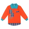 customize boy short sleeve graphic new fashion Boys School Polo T shirts