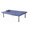 Physical therapy equipment wide low exercise table