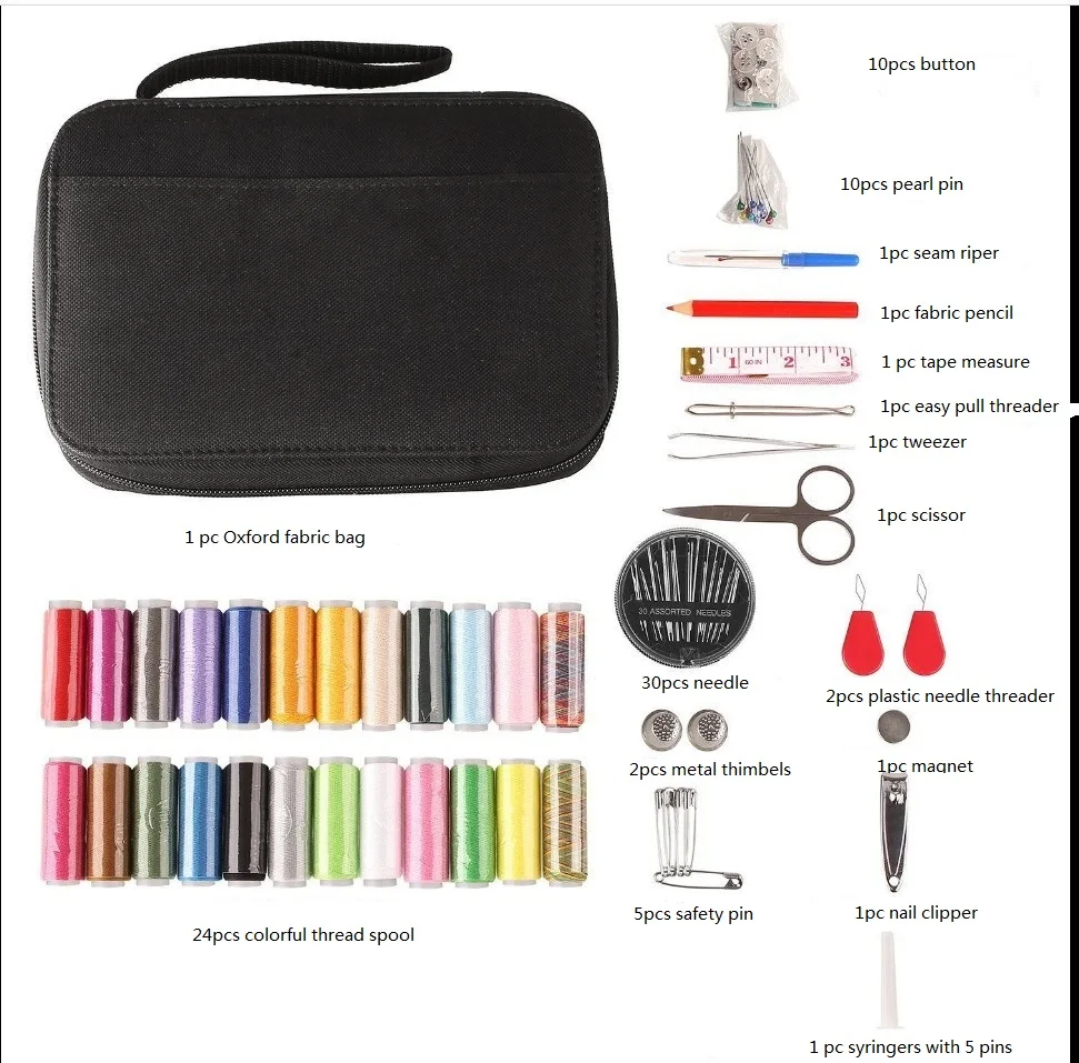 Professional Portable Mini Sewing Kit Box Travel Sewing Kit Set Buy
