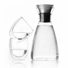 Hand blown pyrex glass decanter glass drinking pitcher