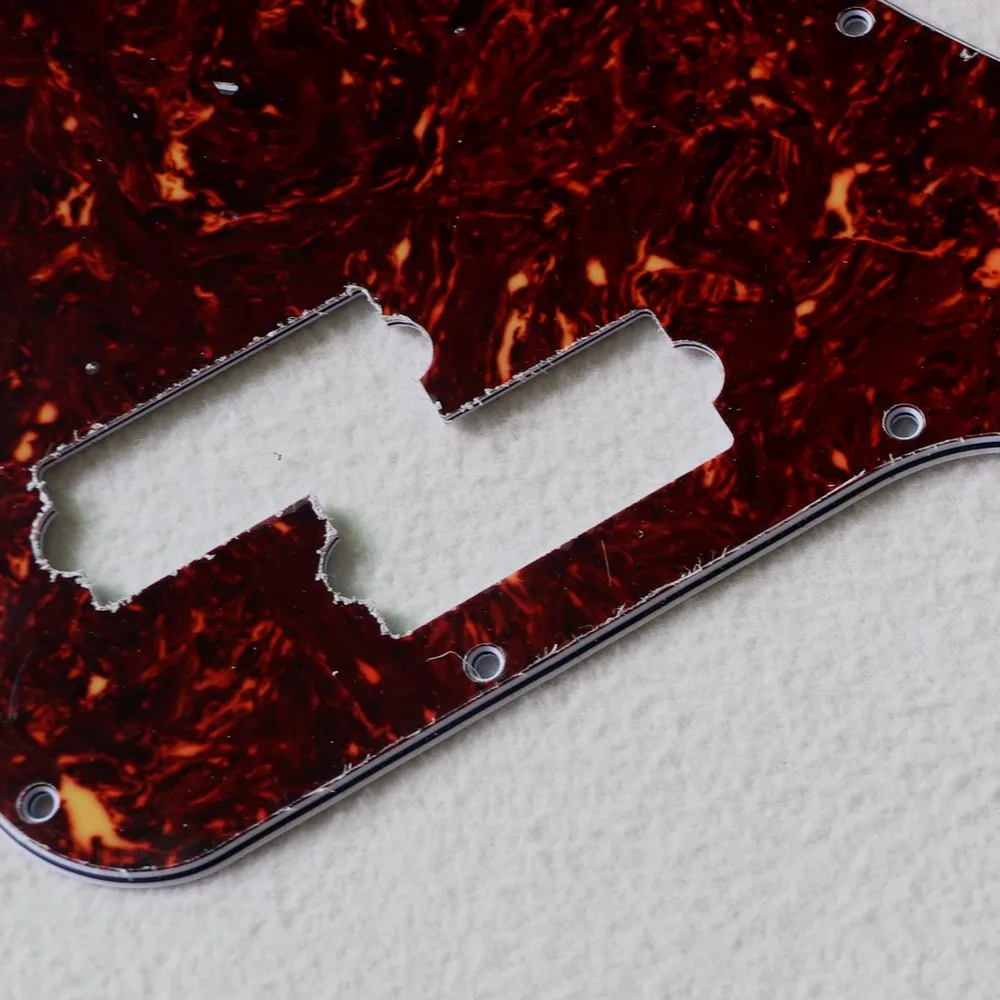 Us Standard 4 String P Bass Guitar Pickguard Brown Tortoise Colors