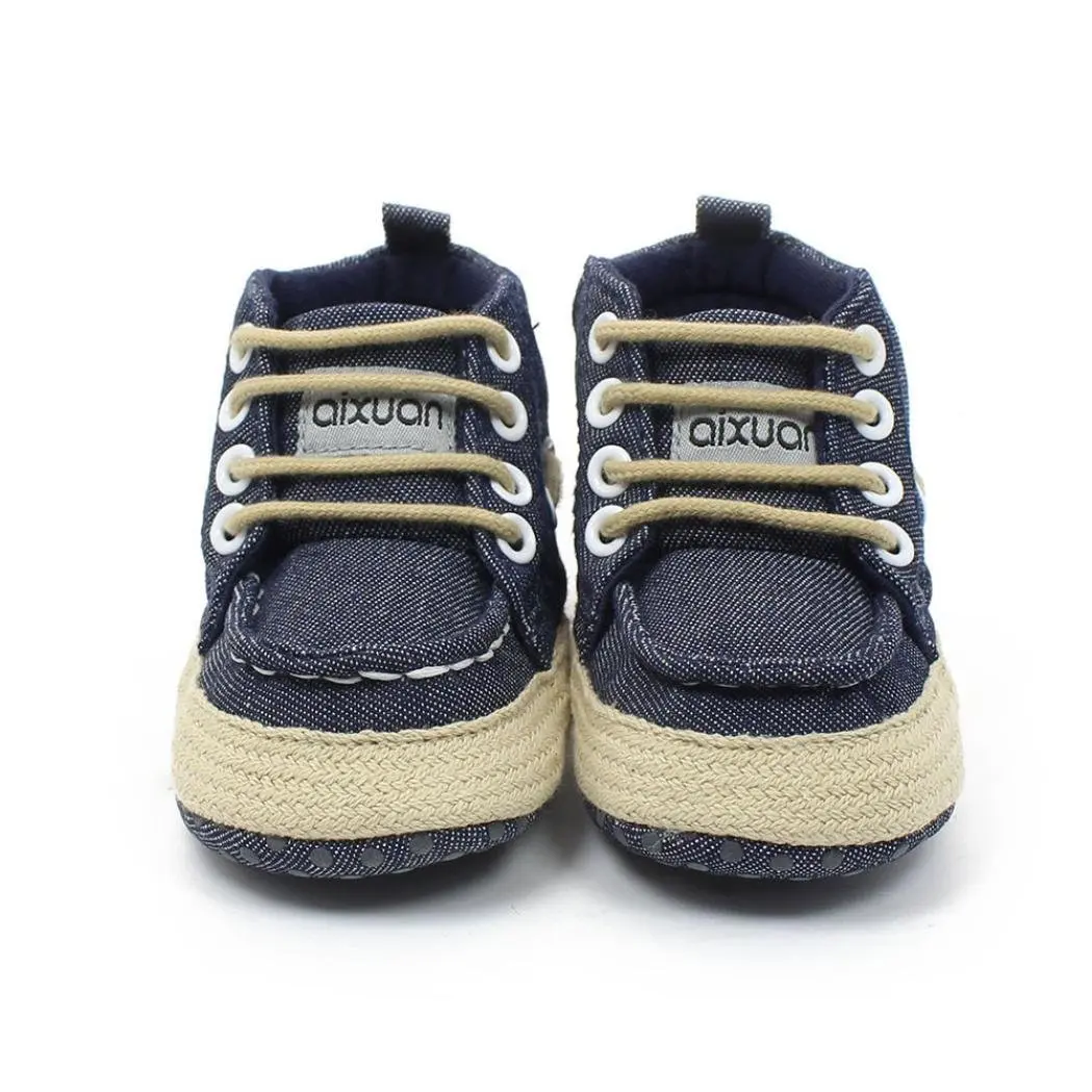 Canvas Sneaker, Iusun Baby Newborn Prewalker Soft Sole Toddler Shoes Casual Shoes