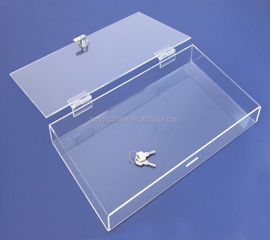 Acrylic Lock Box,Clear Acrylic Box Case With Lock Buy Acrylic Lock