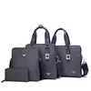 Fashion Mens Tote Bag Cross Body Bag genuine leather Office business briefcase business bags 4 sets handbags business bag
