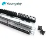 China Supply 24 Port Blank Patch Panel With Cable Management