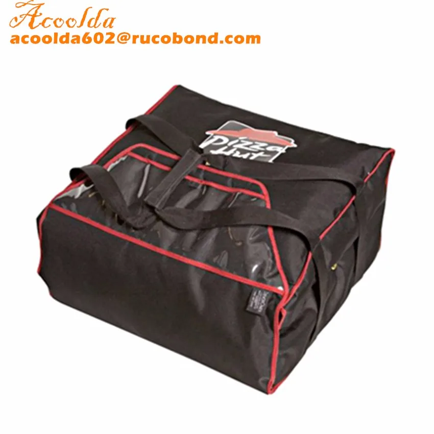 12v Insulated Heated 10*pizza Takeaway Delivery Bag Thermal Food Accept