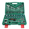 37pcs multi-purpose tools wrench reversible ratchet quick release wrench extension sliding bar socket bits