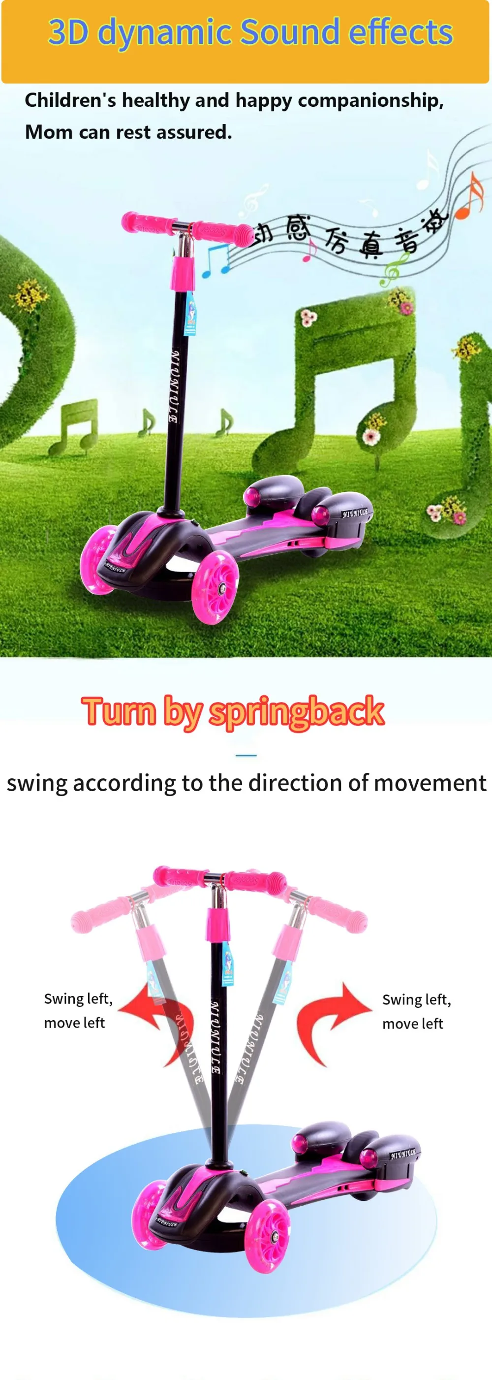 2020 Kids Kick Scooter Scooter For Children Scooter For Kids/ Scooter