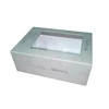 Wholesale custom cardboard magnetic closure paper box with clear window