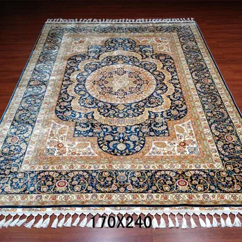 5 5x8ft Handmade Persischen Dunne Seide Teppiche Teppich Fur