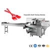 Tableware Pillow Horizontal Pack Disposable Spoon Packing Machine