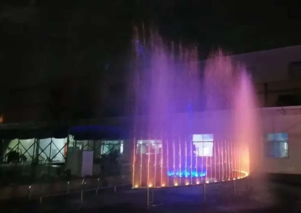 dancing fountain