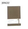 a5 personalized fabric lining hardcover notebook with logo silk printing