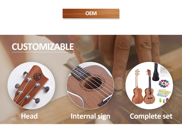 High Gloss Ukulele Electric Pickup Ukulele Concert With Ukulele Bag