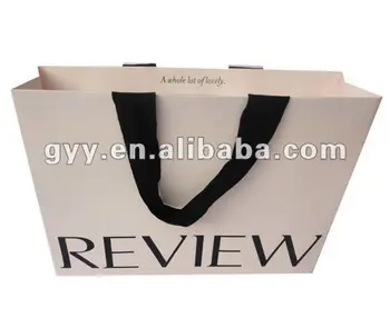 White Garment Paper Bag With Hidden Handle Small White Garment Paper Bag With Hidden Handle Small Bags Handles Cut Out Gift Ribbon Product On