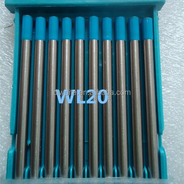 2/% Lanthanated 3//32/" X 7/"Blue WL20 TIG Welding Tungsten Electrodes 10-Pack