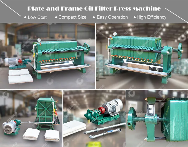 Edible Oil Plate Filter Press
