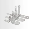OEM customized sheet metal shelf support bracket pure stainless steel brackets