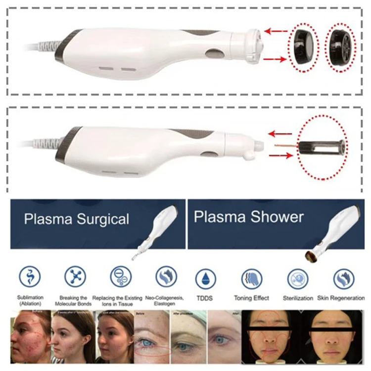 Professional Plasma shower and Plasma Surgical Eyelid Lifting Skin Treatment Beauty Machine