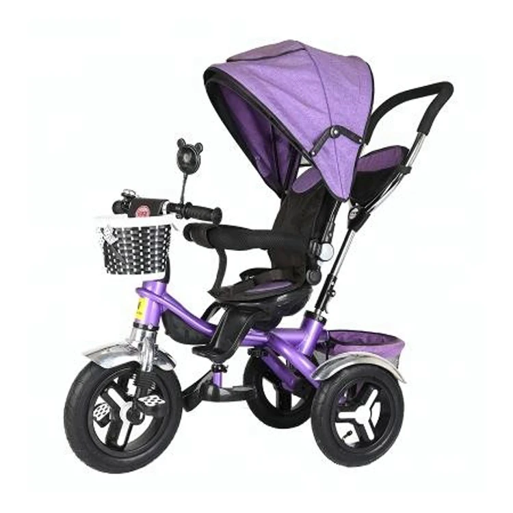 One Hand Folding Tricycle Free Assembly And Foldable Baby