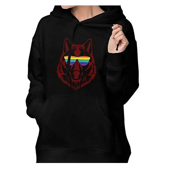 Custom Printing Lgbt Hoodie Gay Pride Rainbow Flag Homosexual 