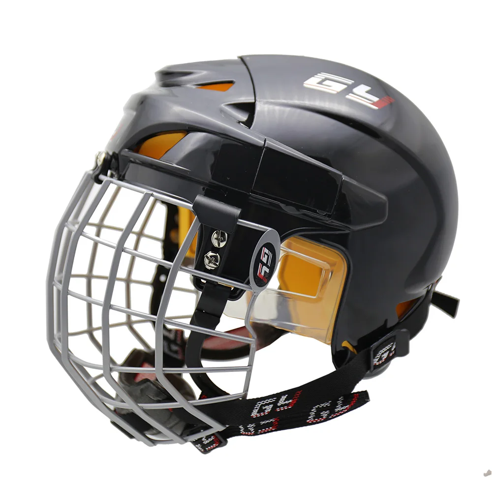 Hockey Helmet With Cage For Player Ice Hockey Full Face Player With