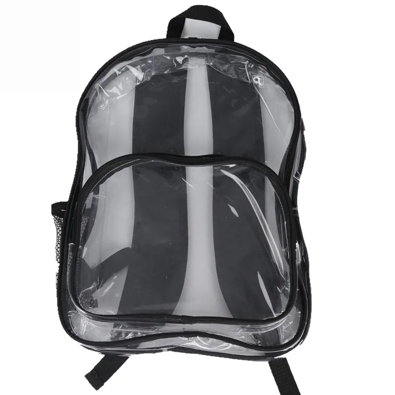 Wholesale Fashion High Quality Heavy Duty Zippered Clear Pvc Ladies