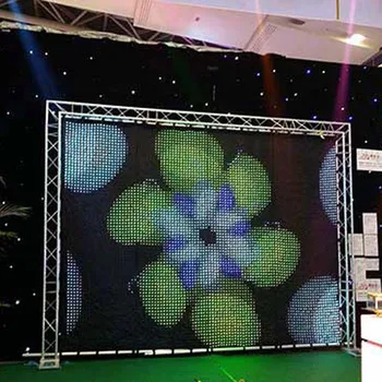 led curtain display