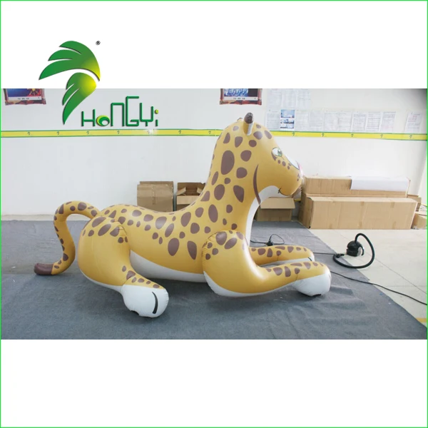 2014 Hot Custom Inflatable Cartoon Leopard , Inflatable Cartoon Leopard ...