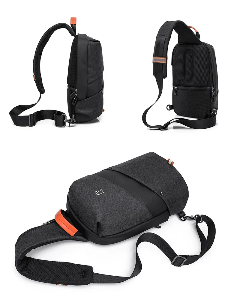 Tangcool Wholesale Sling Bag Sports Travel Crossbody Man Messenger