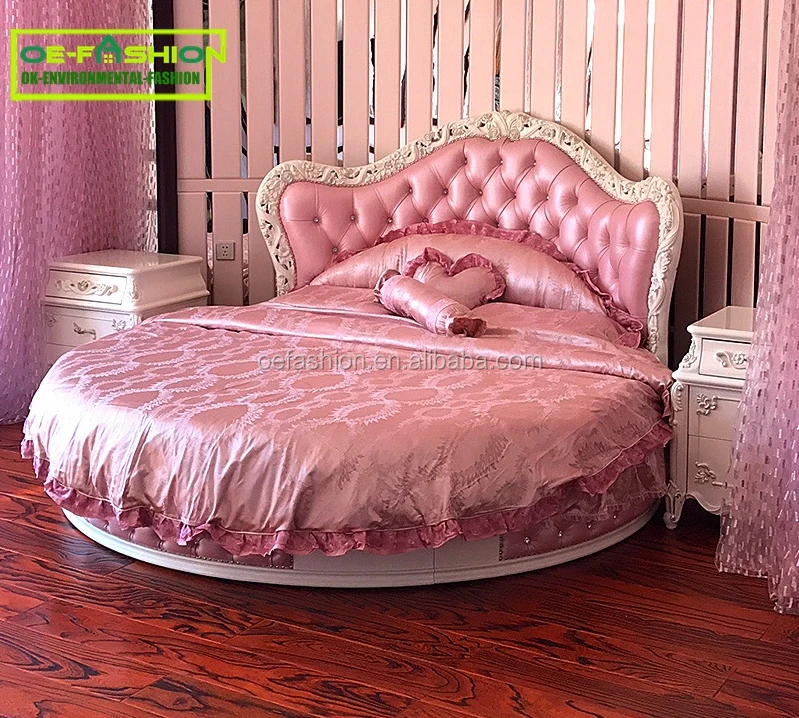 Oe Fashion Royal King Size Round Bed On Sale New Model King Size