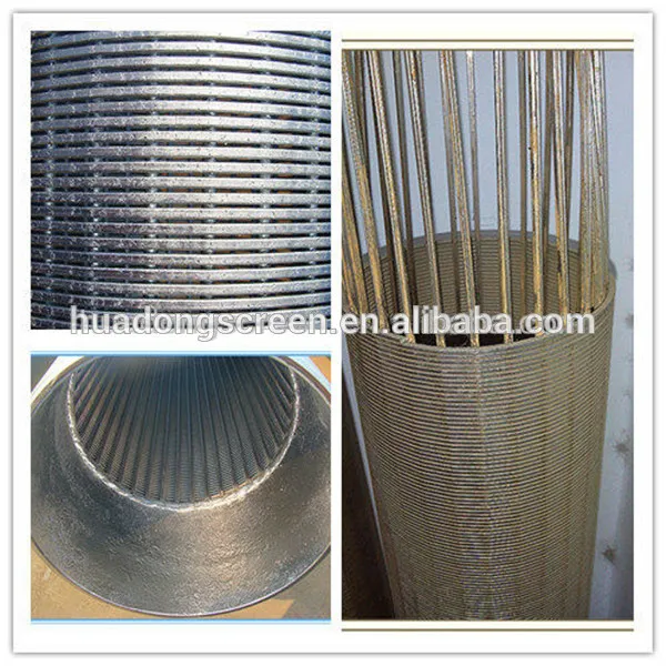 product-600-600 Oil&Water Sand Filter Pipe for bore well/Wedge Wire Screen