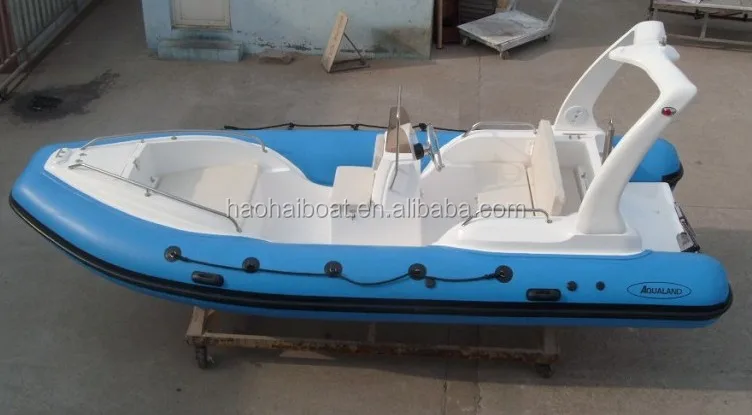 19ft 5.8m Rib Rigid Inflatable Boat With Stainless Steel 