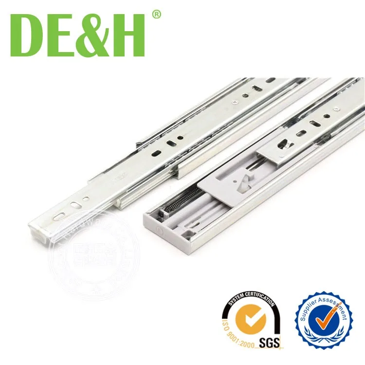 45mm Hydraulic Soft Closing Ball Bearing Drawer Slide