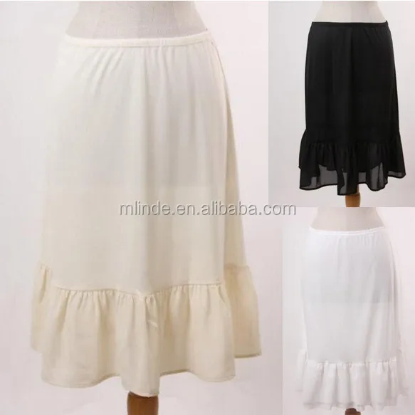 pencil cut long skirt