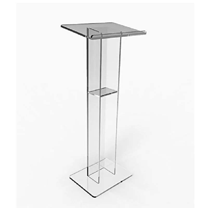 Modern Acrylic Pulpit Podium Frosted Lectern Church - Buy Modern Church ...