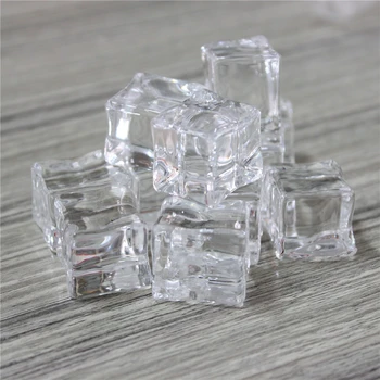 Decorative Realistic Artificial Fake Ice Cubes - Buy Plastic Ice Cubes ...