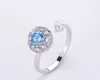 Newest Cheap swing S925 sterling silver earring instock sample Rotatable Rings