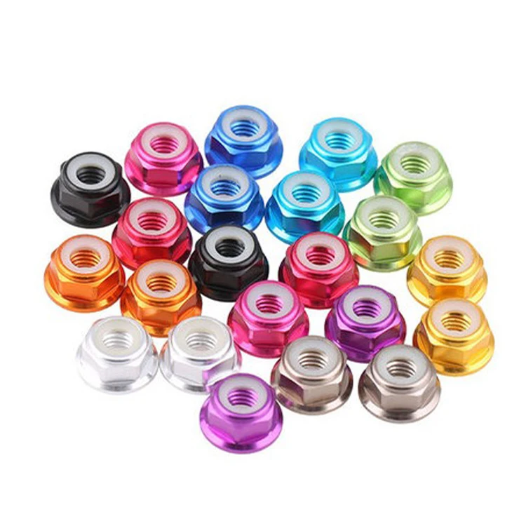 #8-32 Colors Anodized Nut Colors Anodized Nut - Buy Anodized Bolts And ...