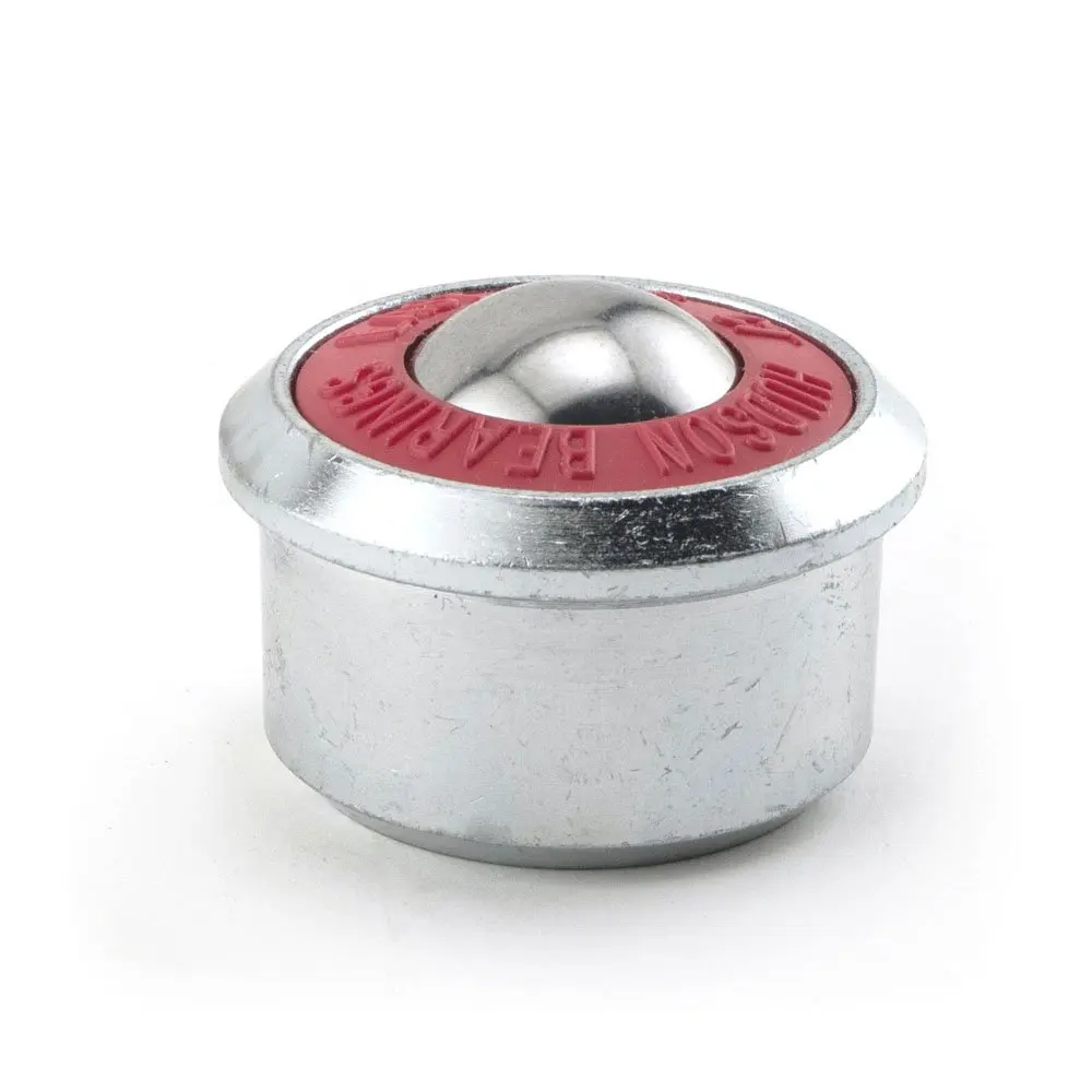 250 lbs Load Capacity Carbon Steel Hudson Bearings CBT-1-1//2 Four-Hole Neoprene Cushion Mounted Ball Transfer 1-1//2 Diameter Case of 4