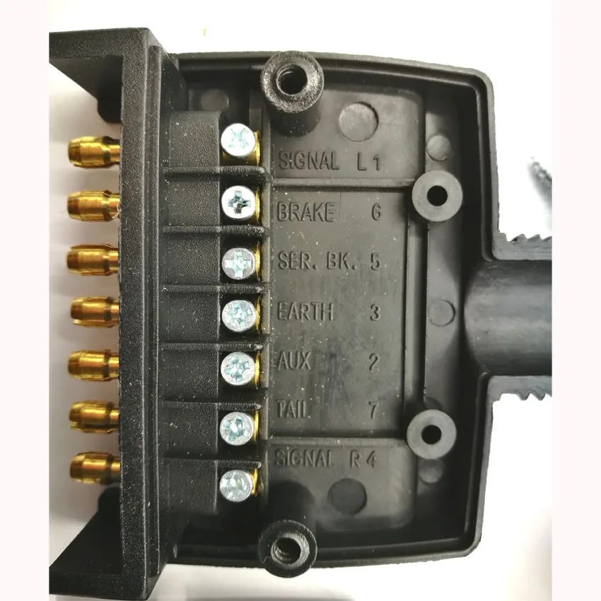 Factory Directly 24v 12v 7 Pin Way Electrical Converter Truck Flat