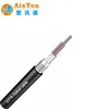 Fiber optic cable blowing machine GYTS with Steel Corrugated Tape 6 core optical fiber cable
